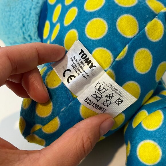 Jim Henson Pajanimals BLUE SQUACKY DUCK 12” Plush Animal Toy Sprout Tomy Vintage - Picture 6 of 16